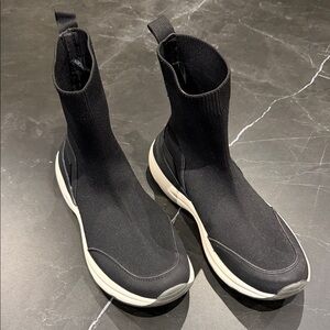 Zara Black Sock Sneakers
